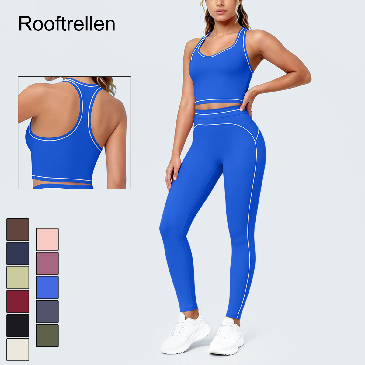 Yoga Fitness Kleidung - Set Yoga Estivo da Donna per