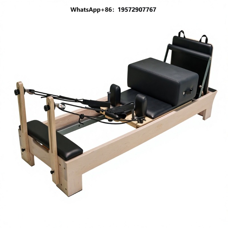 Yoga Fitness Reformer - Lettino per Pilates in Legno d'Acero