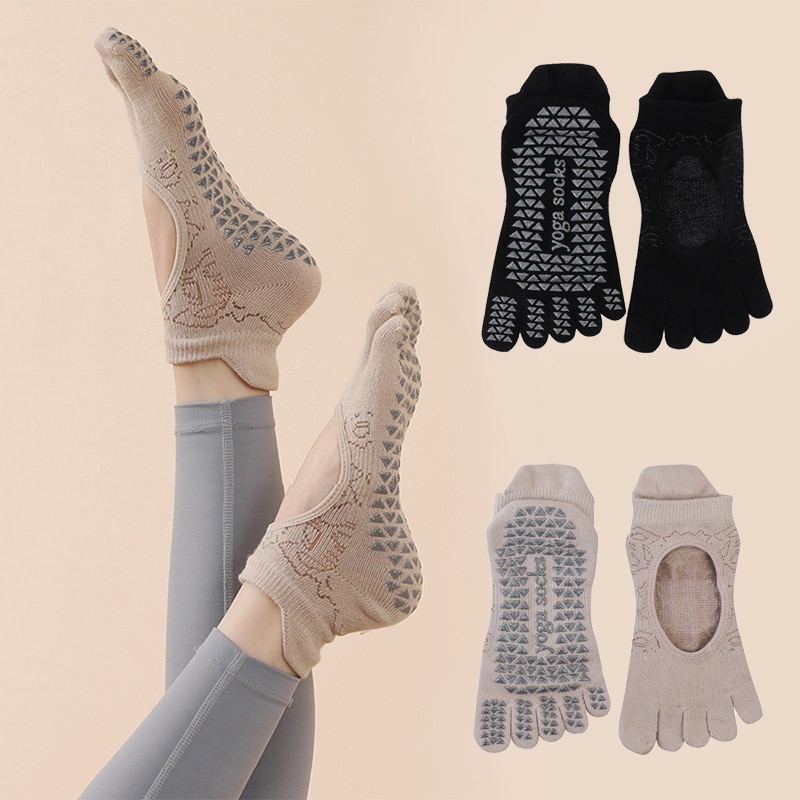 Yoga Fitness Dance - Calzini da donna Yoga Toe calzini