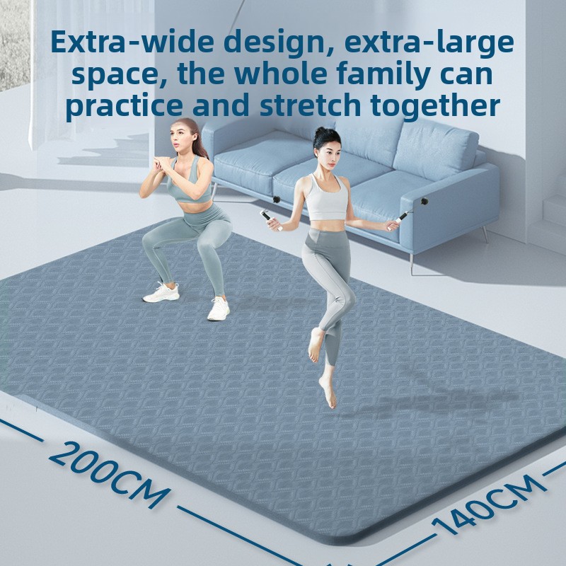 Thick Yoga Mat - Tappetino Yoga Grande per Due Persone,