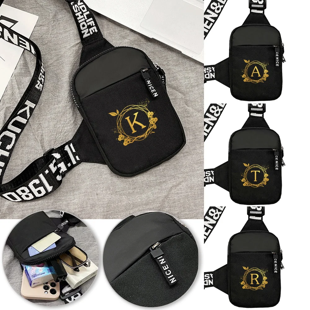 Yoga Fitness Name - Borsa sportiva da uomo, mini borsa