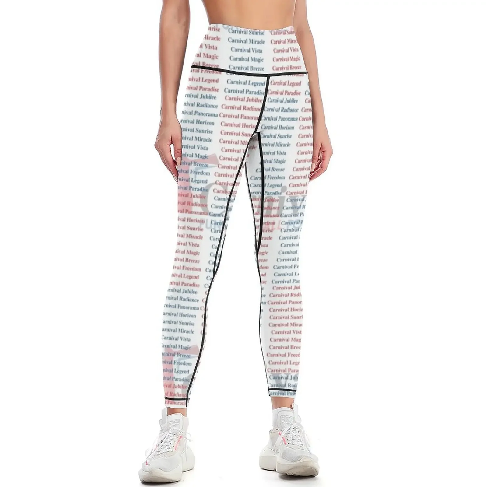 Yoga Fitness Name - Leggings Carnival Ship Names, abbigliamento da