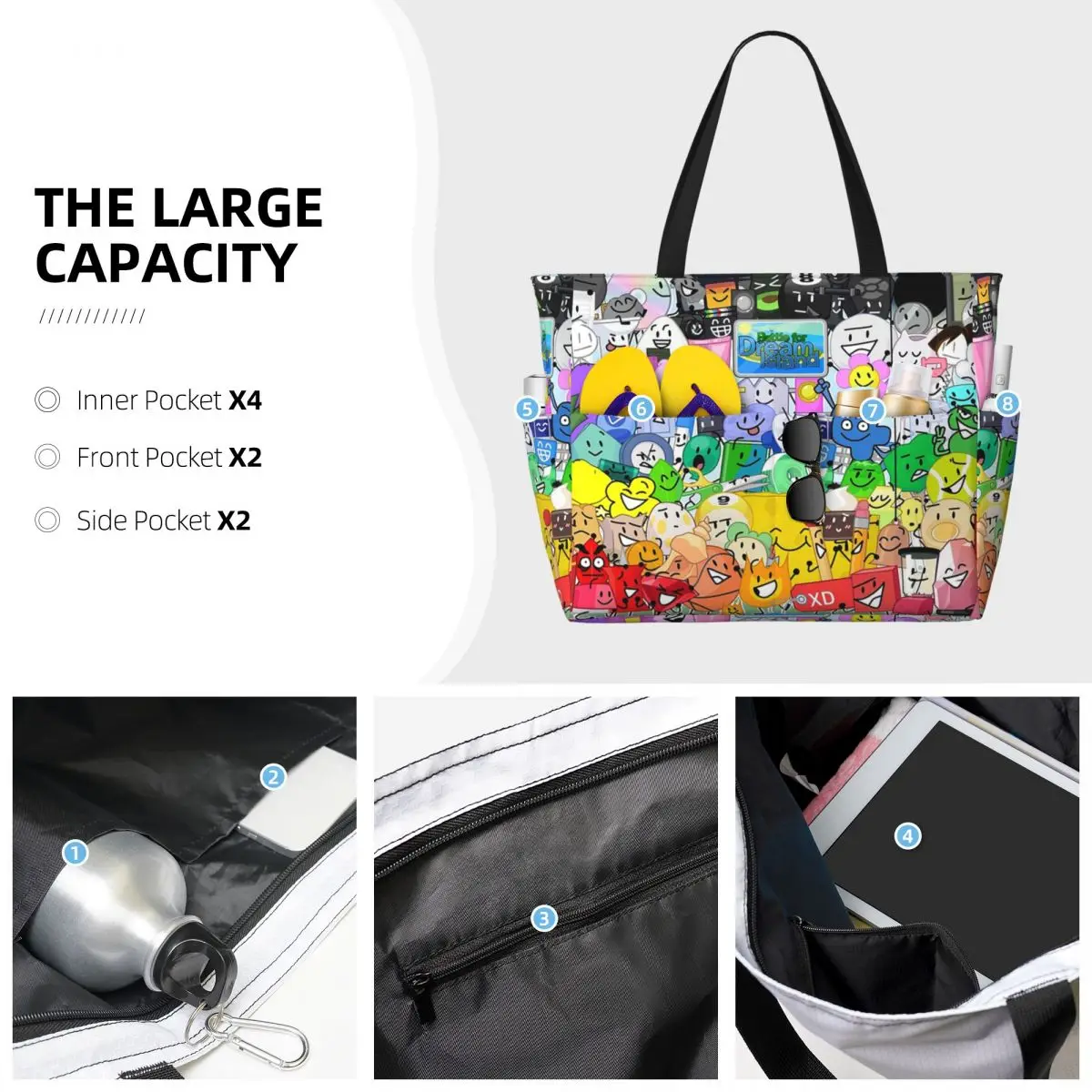 BFDI Group Picture Beach Tote  - Yoga Fitness Group recensione e prezzo