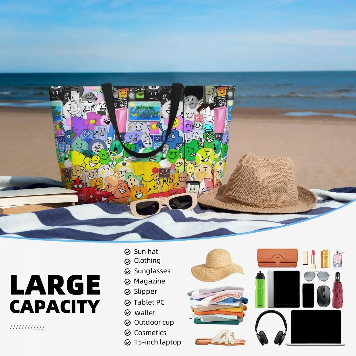 BFDI Group Picture Beach Tote  - Yoga Fitness Group recensione e prezzo