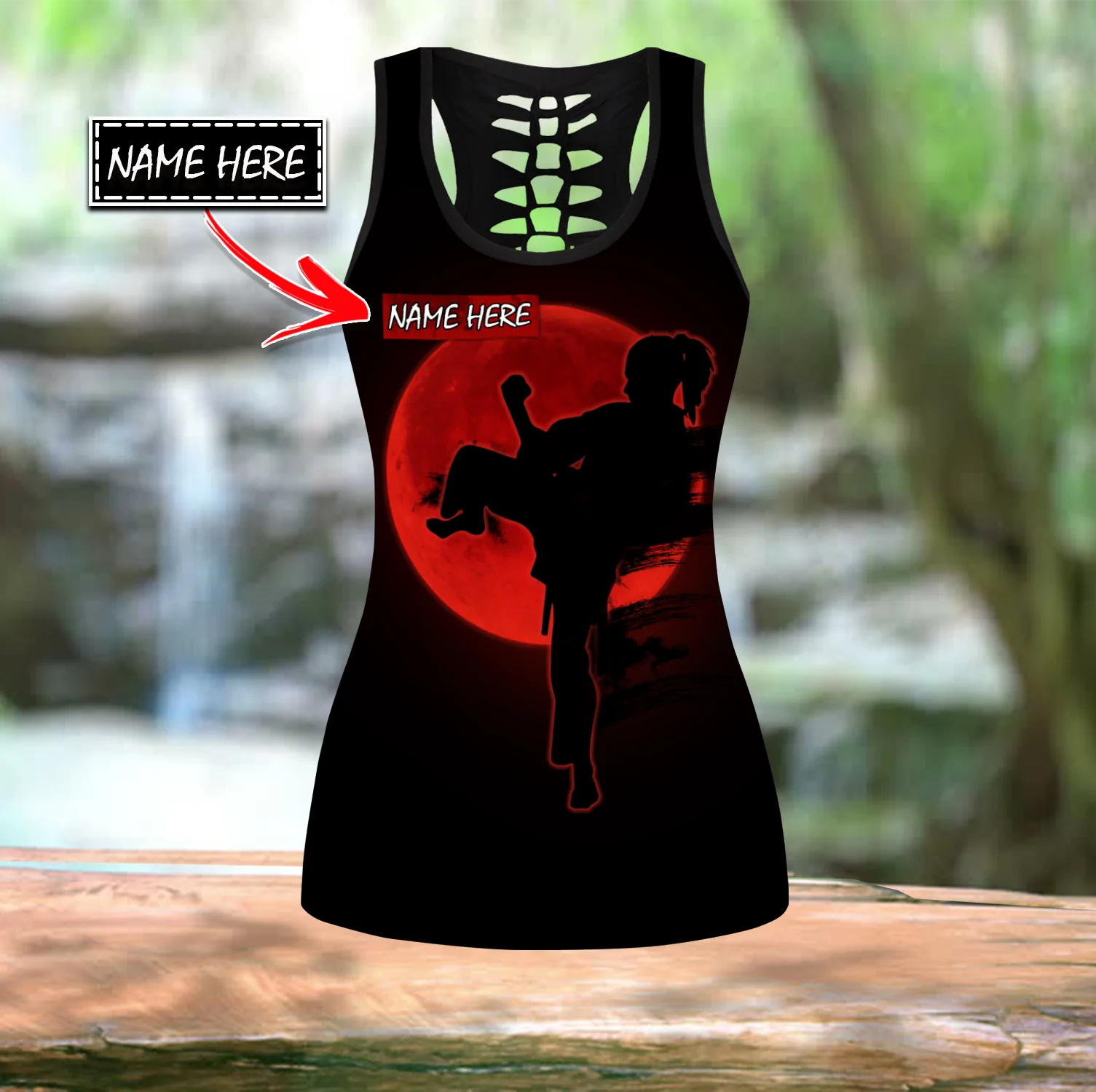 Personalizza il nome Karate Ca - Yoga Fitness Name recensione e prezzo