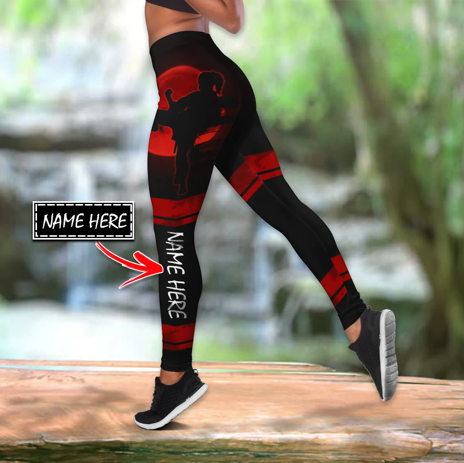 Personalizza il nome Karate Ca - Yoga Fitness Name recensione e prezzo