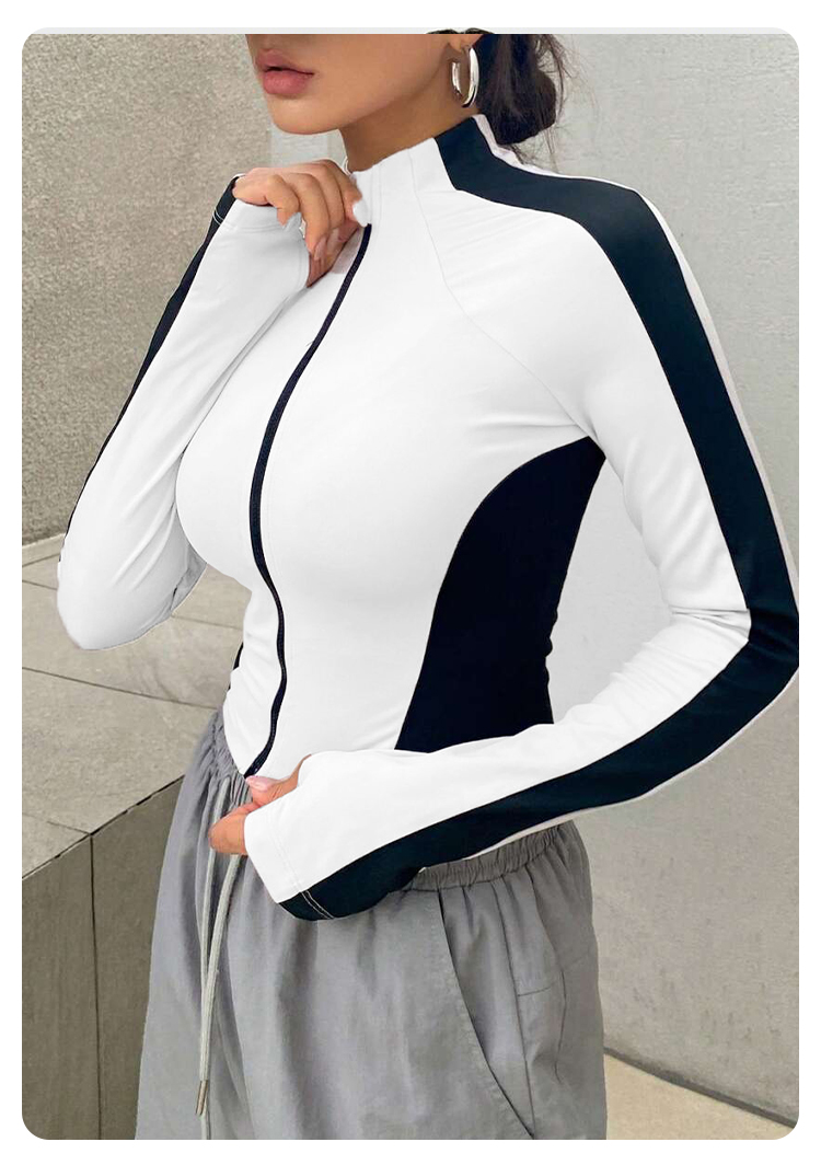Giacca da Yoga con Collo Alto, - Yoga Fitness Top recensione e prezzo