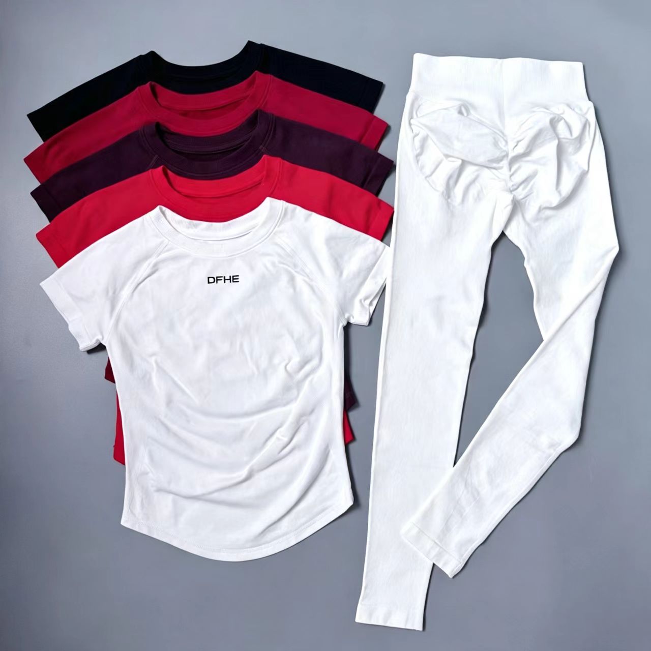Tuta fitness slim DFHE, top yo - Yoga Fitness Top recensione e prezzo
