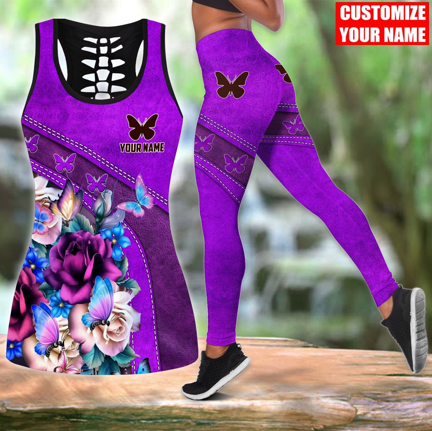 Nome personalizzato Farfalla C - Yoga Fitness Name recensione e prezzo