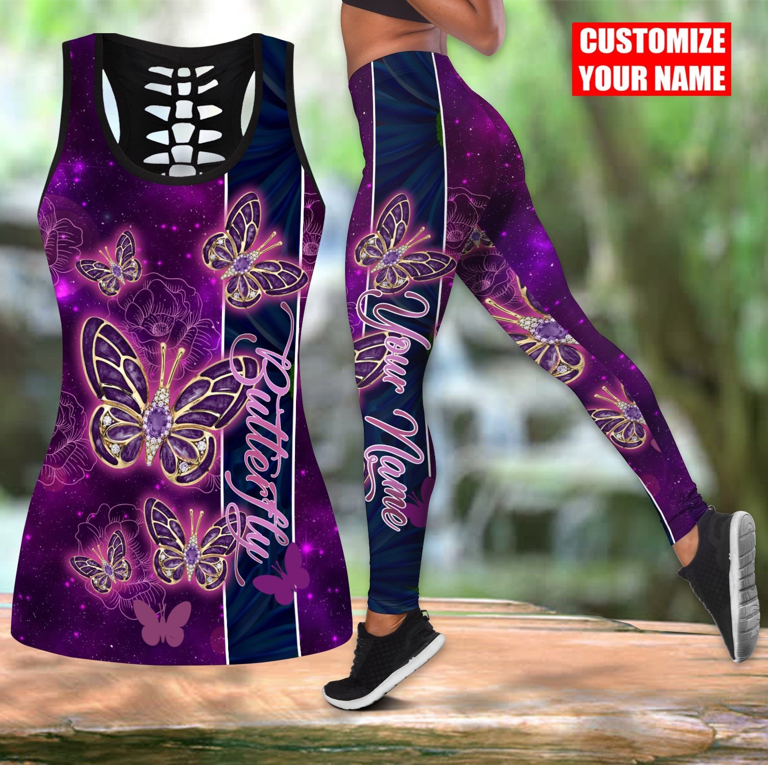 Nome personalizzato Farfalla C - Yoga Fitness Name recensione e prezzo