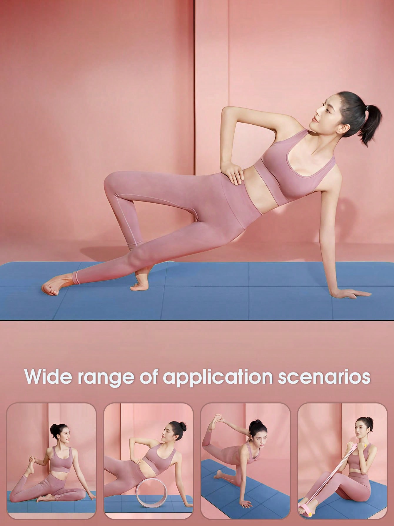 Tappetino yoga pieghevole blu  - Thick Yoga Mat recensione e prezzo