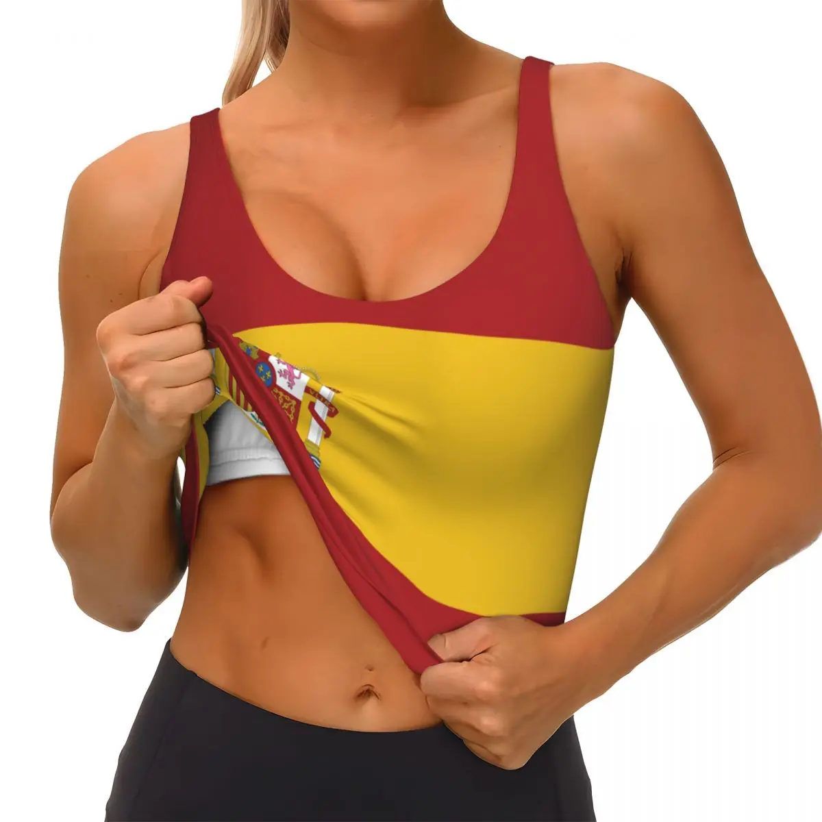 Top basic con bandiera della S - Yoga Fitness Top recensione e prezzo