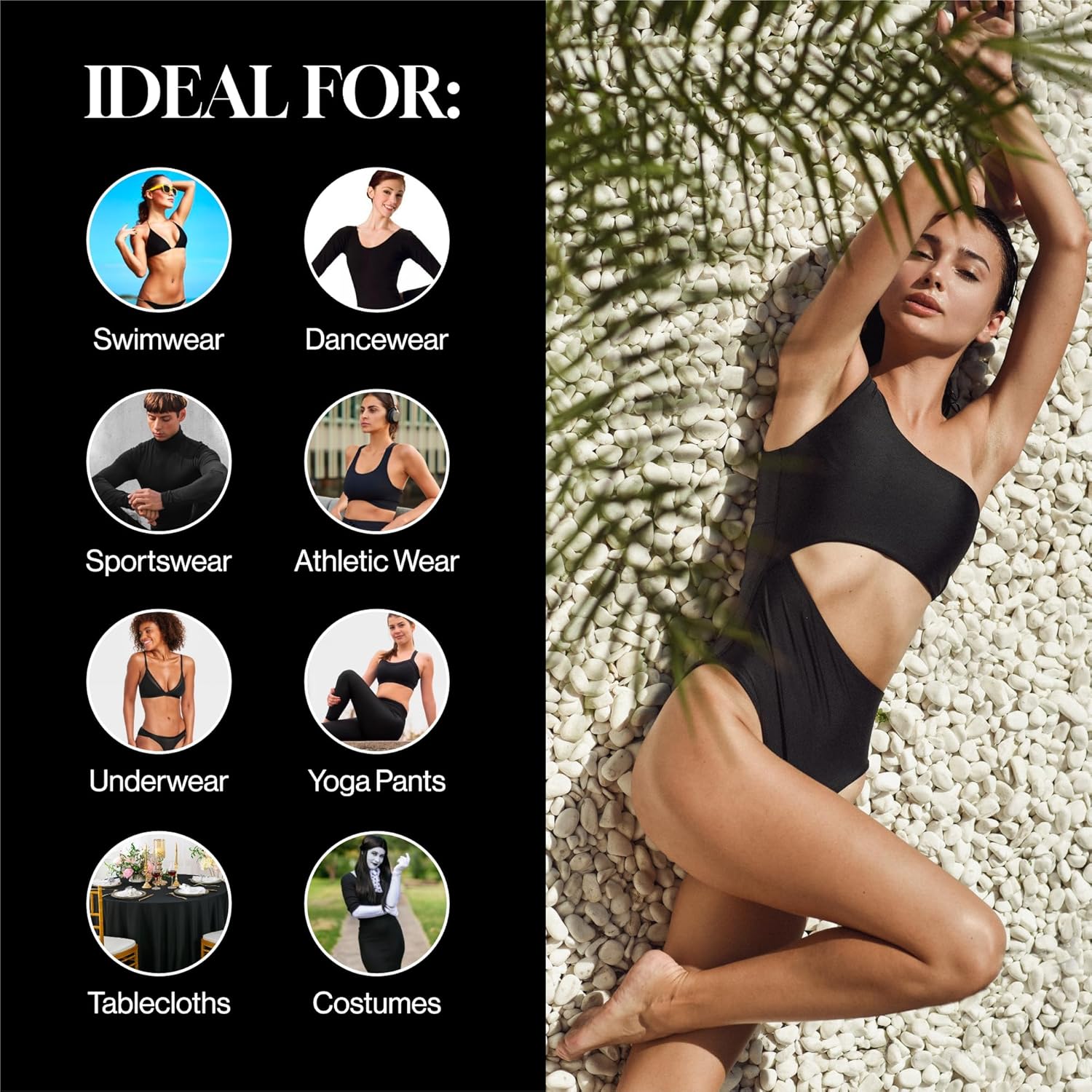 Tessuto in Spandex, Tessuto Ly - Yoga Fitness Top recensione e prezzo